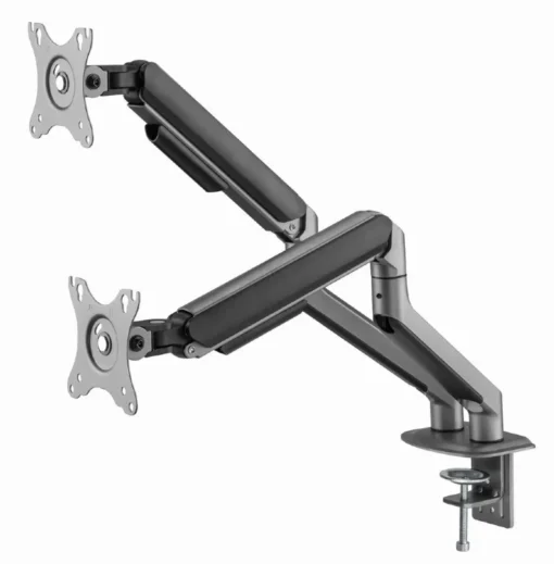 Gembird Desk mount 2 screens 17-32 inches 9kg grey - Image 5