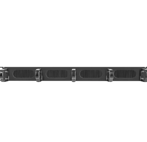 Lanberg кабел organizer for 19-inch 1U Type B cabinets AK-1203-B черен