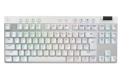 Logitech G Pro X TKL Lightspeed US White keyboard