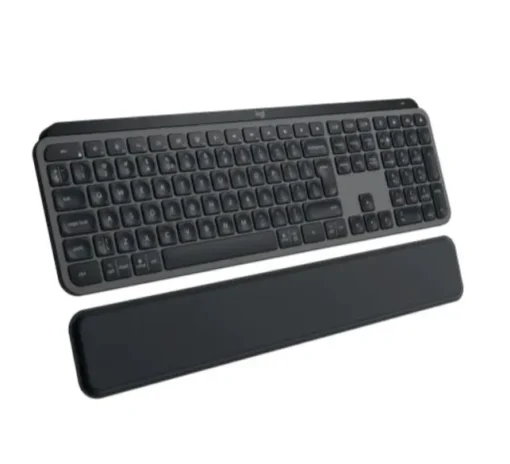 Logitech MX Keys S Keyboard + Palm Rest Graphite US 920-011589 - Image 2