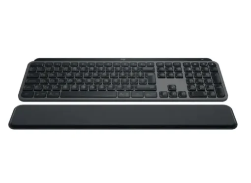 Logitech MX Keys S Keyboard + Palm Rest Graphite US 920-011589 - Image 3