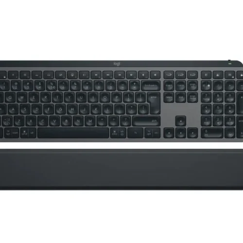 Logitech MX Keys S Keyboard + Palm Rest Graphite US 920-011589
