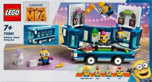 LEGO LEGO Minions 75581 Minion party bus - Image 4