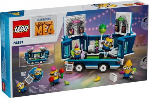 LEGO LEGO Minions 75581 Minion party bus - Image 5