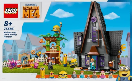 LEGO LEGO Minions 75583 Minions and Grus Family Mansion - Image 2