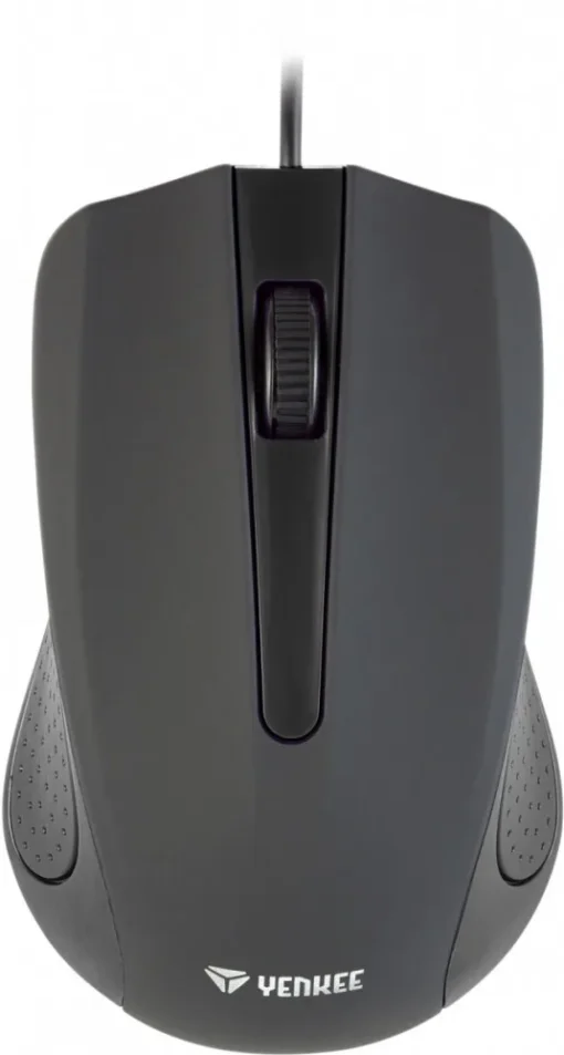 YENKEE USB wired mouse 3 buttons rubberized surface 1000DPI