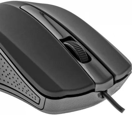 YENKEE USB wired mouse, 3 buttons, rubberized surface, 1000DPI - Image 5