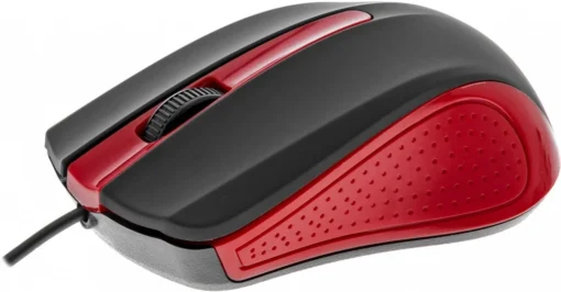 YENKEE USB wired mouse, 3 buttons, rubberized surface - Image 3