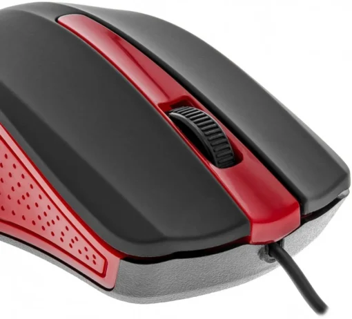 YENKEE USB wired mouse, 3 buttons, rubberized surface - Image 5