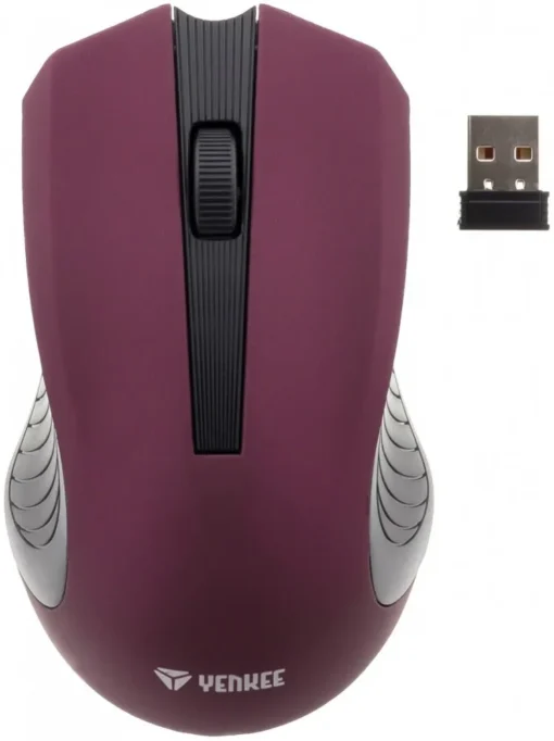 YENKEE 2.4GHz optical symmetrical wireless mouse, 3 buttons, Purple - Image 4