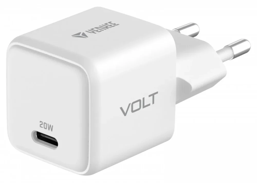 YENKEE USB C 20W 3A Power Delivery 3.0 QC 3.0 мрежово зарядно White