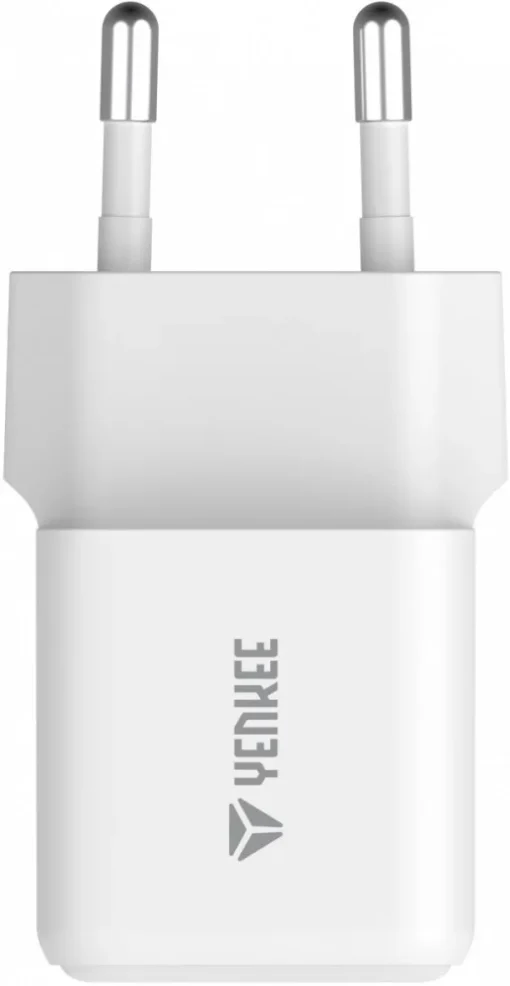 YENKEE USB C 20W 3A Power Delivery 3.0 QC 3.0 wall charger White - Image 3