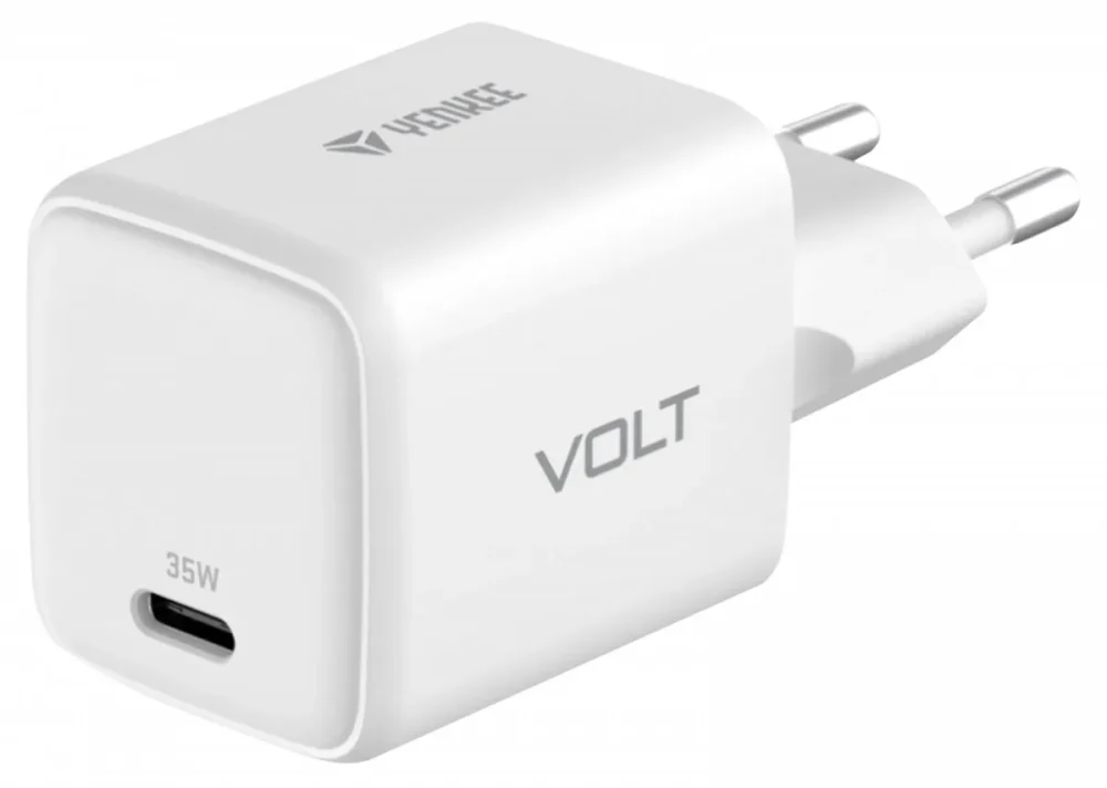 YENKEE USB C 35W 3A Power delivery 3.0 QC 3.0 мрежово зарядно White