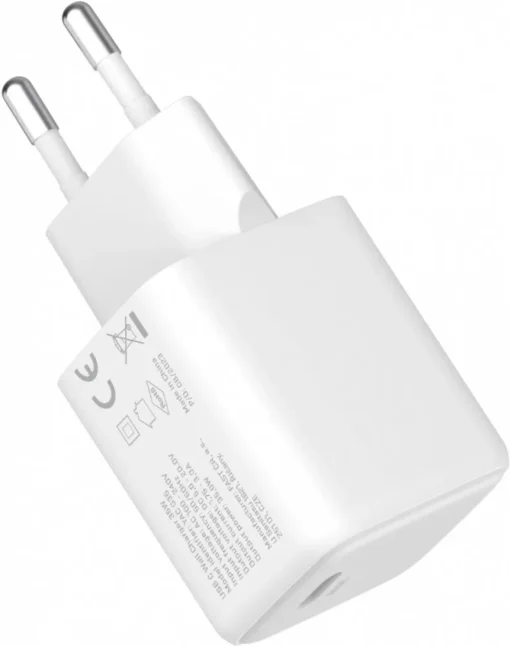 YENKEE USB C 35W 3A Power delivery 3.0 QC 3.0 wall charger White - Image 5