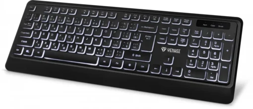 YENKEE Keyboard Backlit quiet USB with low-profile keys - Image 2