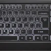 YENKEE Keyboard Backlit quiet USB with low-profile keys