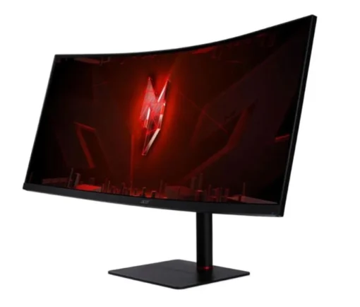 Acer Monitor 34 inch XV345CURV3bmiphuzx UWQHD 21:9 165Hz 1MS/300cd/m2 HDMI DP USB-B USB3.2x2 USB-C SPEAKER H:110 1000R KVM LED RGB - Image 3