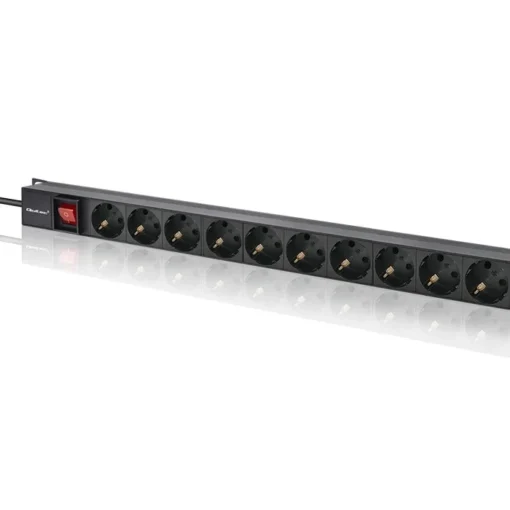 Qoltec Power strip for RACK 16A PDU,16xSCHUKO,vertical - Image 2