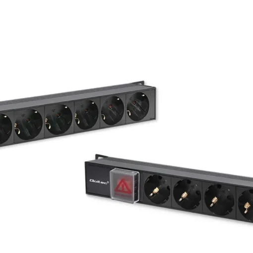 Qoltec Power strip for RACK 16A PDU,16xSCHUKO,vertical - Image 3