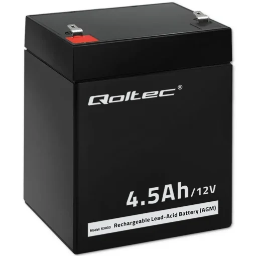 Qoltec Battery AGM 12V 4.5Ah max.1.35A