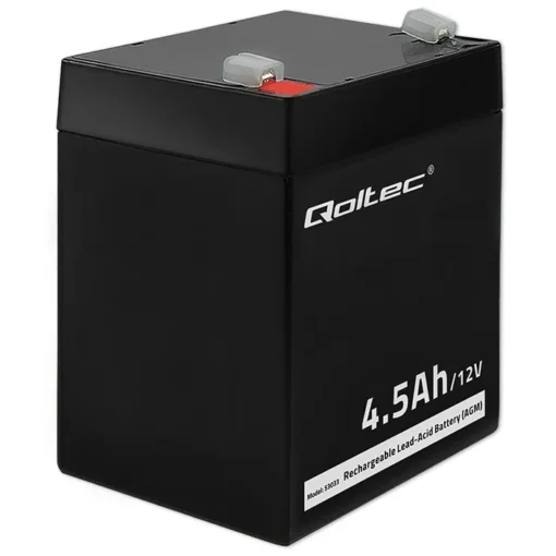 Qoltec Battery AGM 12V 4.5Ah max.1.35A - Image 3