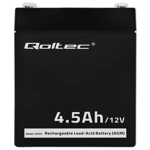 Qoltec Battery AGM 12V 4.5Ah max.1.35A - Image 4