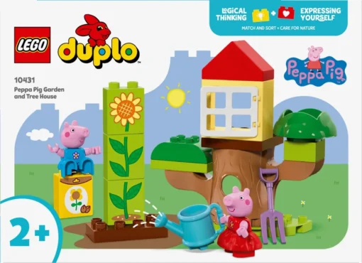 LEGO LEGO DUPLO 10431 Peppa Pig Garden and Tree House - Image 2