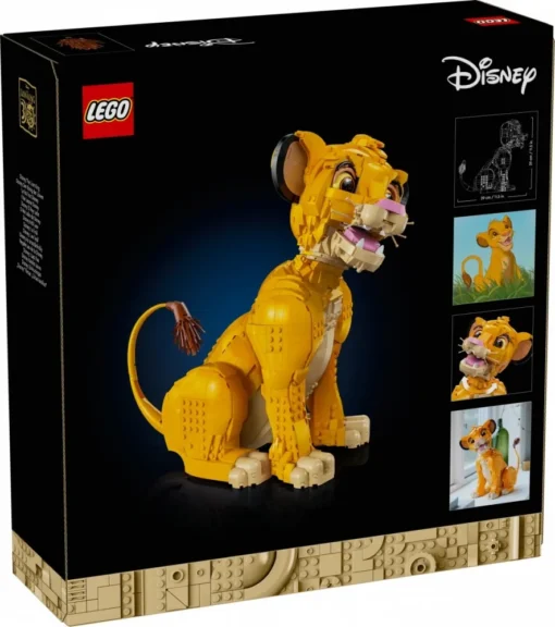 LEGO Blocks Disney Classic 43247 The Lion King Young Simba - Image 4