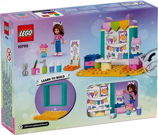 LEGO LEGO Gabbys Dollhouse 10795 Crafting with Baby Box - Image 3