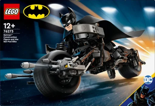 LEGO LEGO Super Heroes 76273 Figure Batman Construction the Bat-Pod Bike - Image 2