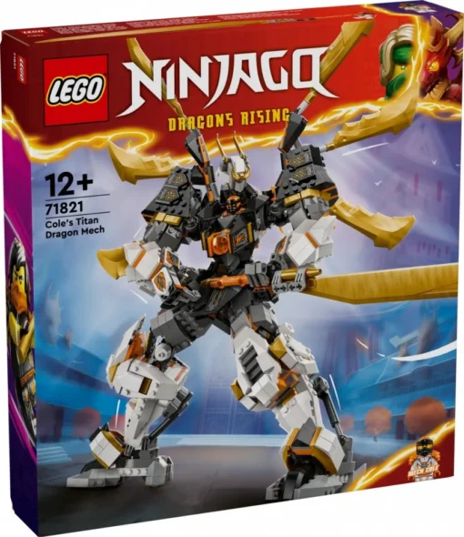 LEGO Blocks Ninjago 71821 Coles Titan Dragon Mech