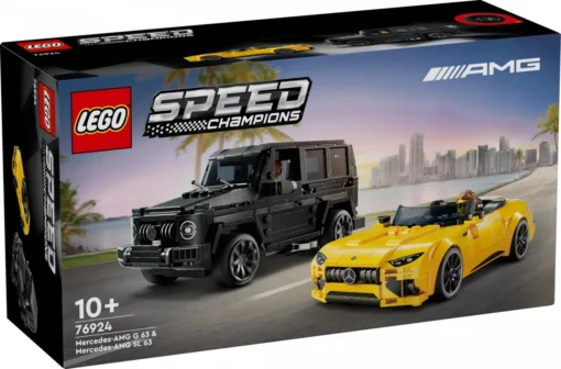 LEGO Blocks Speed Champions 76924 Mercedes-AMG G 63 and Mercedes-AMG SL 63