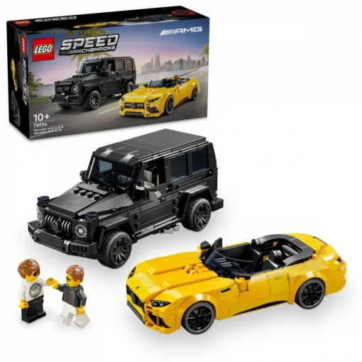 LEGO Blocks Speed Champions 76924 Mercedes-AMG G 63 and Mercedes-AMG SL 63 - Image 4