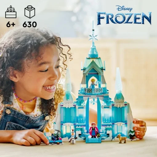 LEGO Bricks Disney Princess 43244 Elsas Ice Palace - Image 5