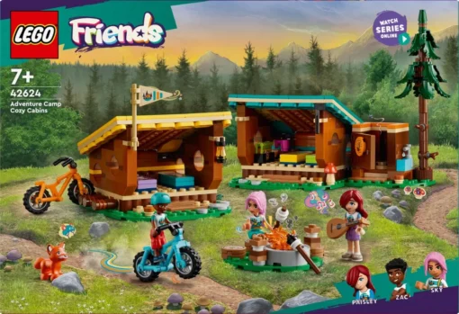 LEGO LEGO Friends 42624 Adventure Camp Cozy Cabins - Image 2