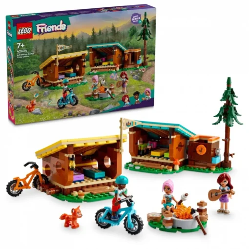 LEGO LEGO Friends 42624 Adventure Camp Cozy Cabins - Image 4