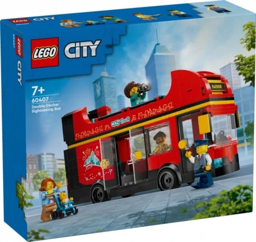 LEGO LEGO City 60407 Red Double-Decker Sightseeing Bus