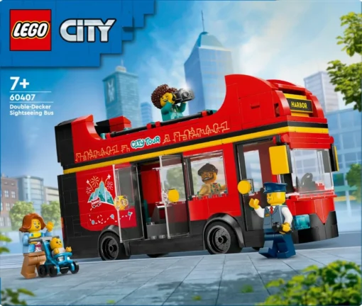 LEGO LEGO City 60407 Red Double-Decker Sightseeing Bus - Image 2