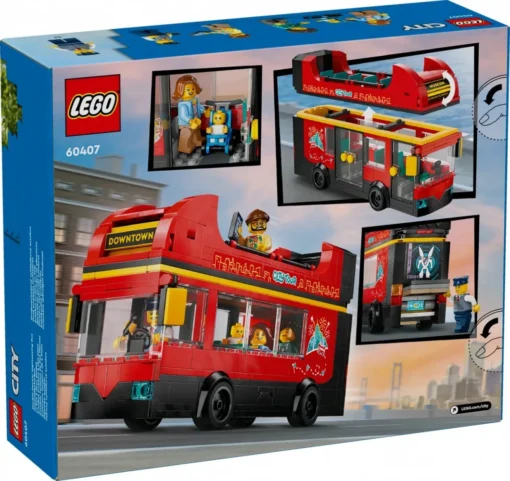 LEGO LEGO City 60407 Red Double-Decker Sightseeing Bus - Image 3