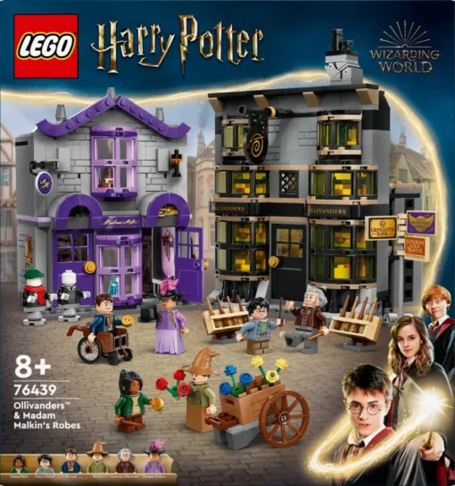 LEGO LEGO Harry Potter 76439 Ollivander and Madame Malkins Shops - Image 2