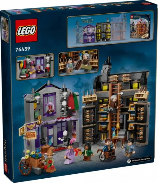 LEGO LEGO Harry Potter 76439 Ollivander and Madame Malkins Shops - Image 3