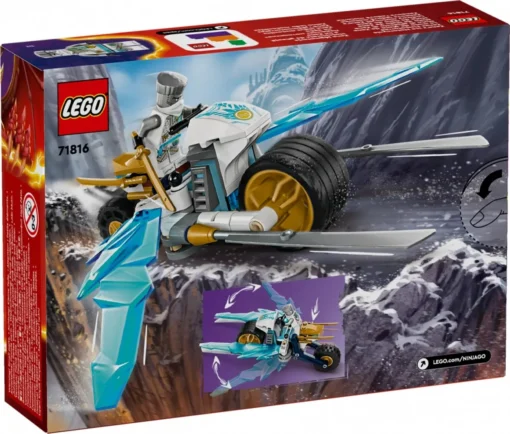 LEGO LEGO Ninjago 71816 Zanes Ice Motorcycle - Image 3