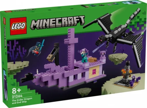 LEGO LEGO Minecraft 21264 The Ender Dragon and End Ship