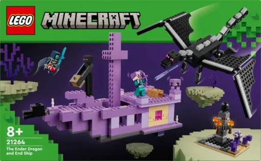 LEGO LEGO Minecraft 21264 The Ender Dragon and End Ship - Image 2