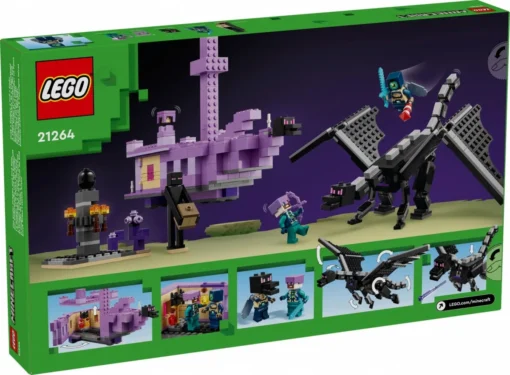 LEGO LEGO Minecraft 21264 The Ender Dragon and End Ship - Image 3