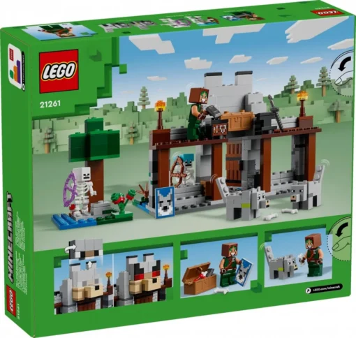 LEGO LEGO Minecraft 21261 The Wolf Stronghold - Image 3