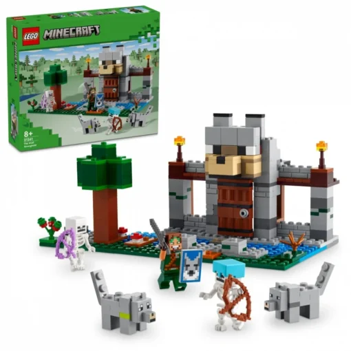 LEGO LEGO Minecraft 21261 The Wolf Stronghold - Image 4