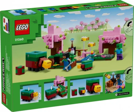 LEGO LEGO Minecraft 21260 The Cherry Blossom Garden - Image 3