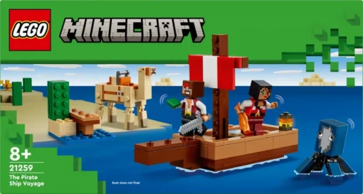 LEGO LEGO Minecraft 21259 The Pirate Ship Voyage - Image 2