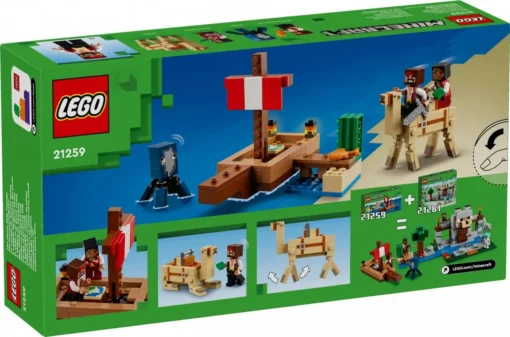 LEGO LEGO Minecraft 21259 The Pirate Ship Voyage - Image 3